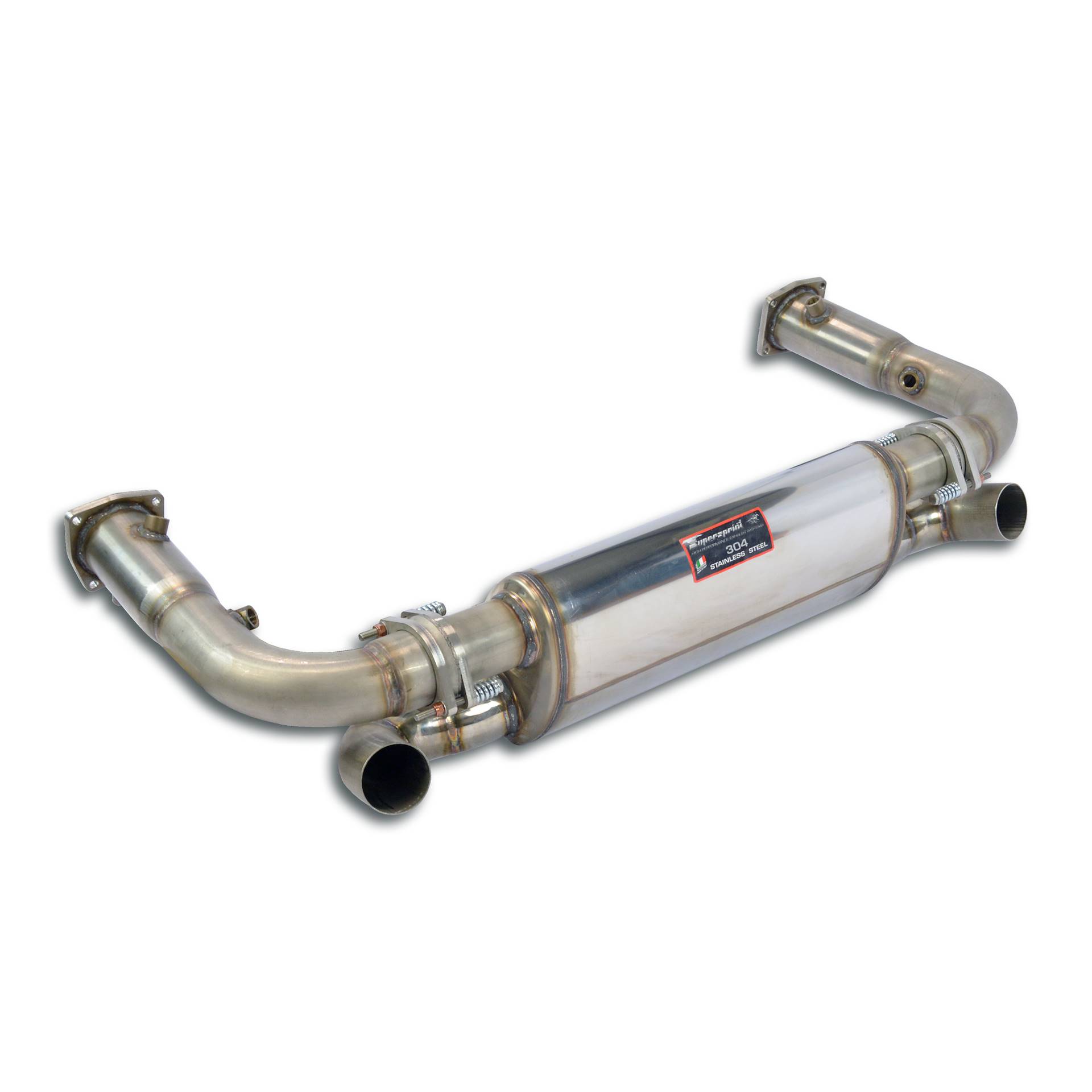 Silencioso trasero Derecho-Izquierdo Race (replace the OEM catalytic converter)
